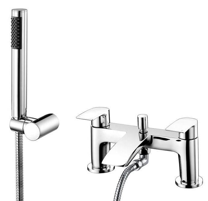 Aquarius Bathrooms Bath Shower Mixer Aquarius Arc Bath Shower Mixer Tap with Shower Kit