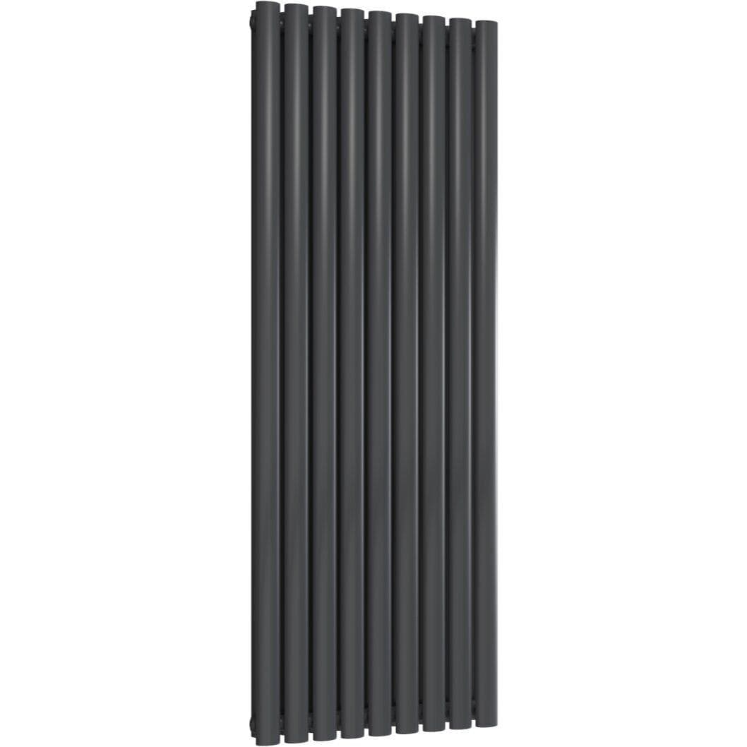 Aquarius Bathrooms Column Radiator 1600 x540mm / Anthracite Aquarius Athens Double Vertical Column Radiator