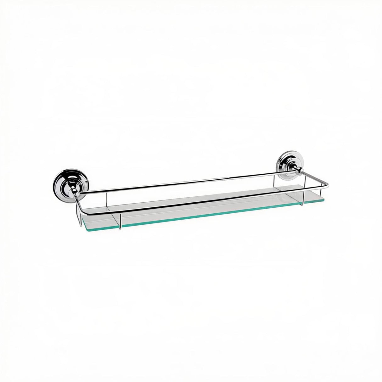 Aquarius Bathrooms Shelf Aquarius Blenheim Traditional Gallery Shelf in Chrome