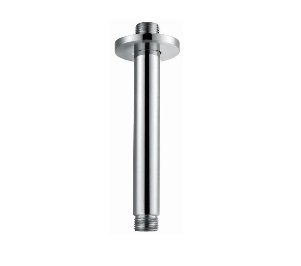 Aquarius Bathrooms Shower Arm Aquarius RainLux 120MM Round Ceiling Shower Arm Chrome AQRL03CR