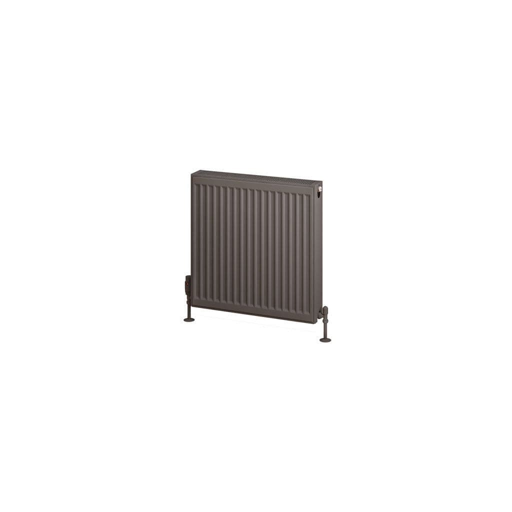 Aquarius Bathrooms Bathroom Heating Aquarius Type 22 Compact Panel Radiator in Matt Anthracite