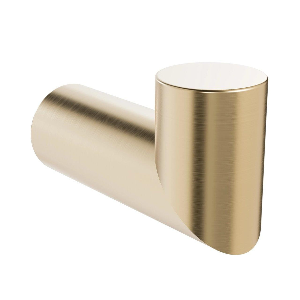 Aquarius Bathrooms Robe Hook Brushed Brass Aquarius Mio Robe Hook