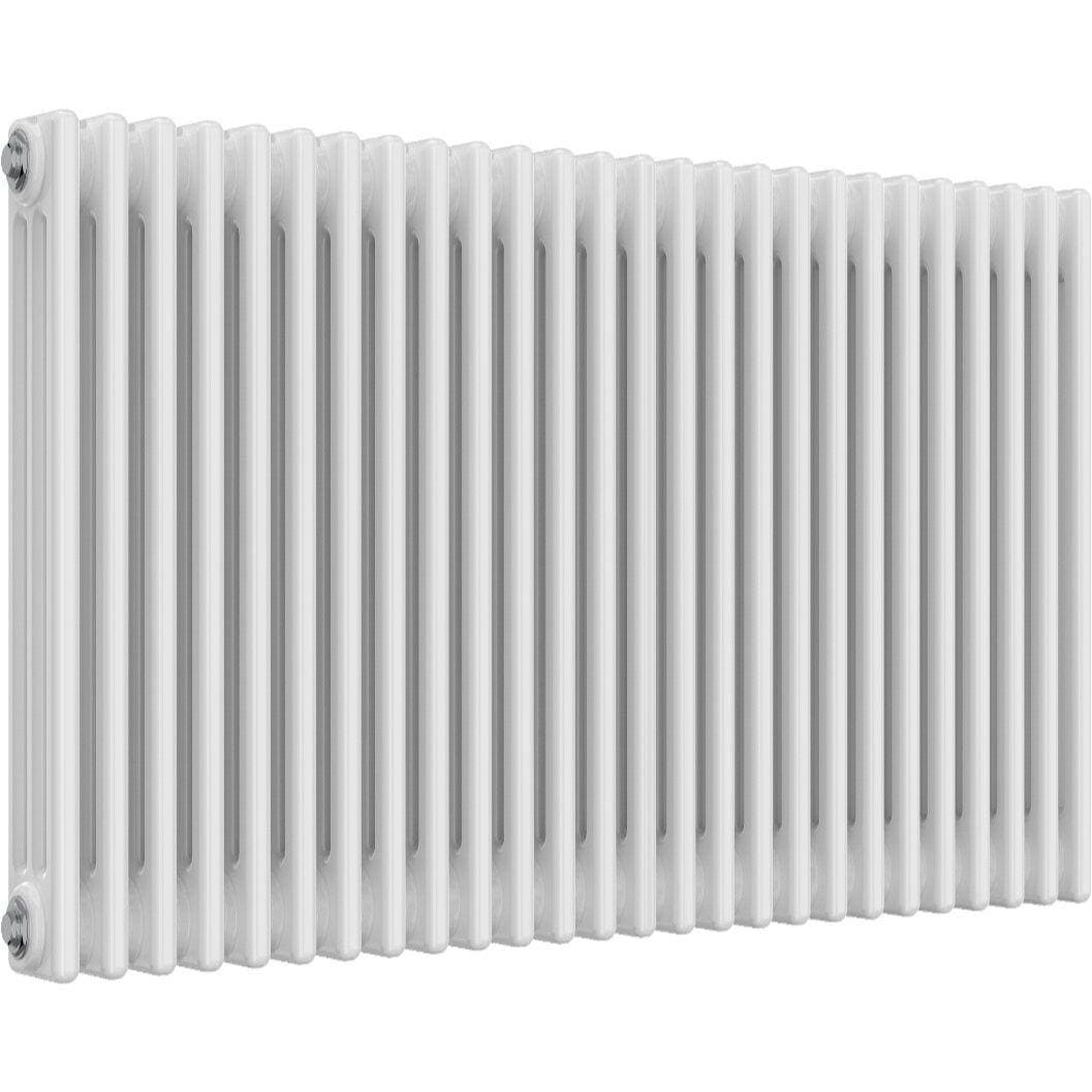 Aquarius Bathrooms Column Radiator 750mm x 1190mm Aquarius Foundry Horizontal 3 Column Radiator in White