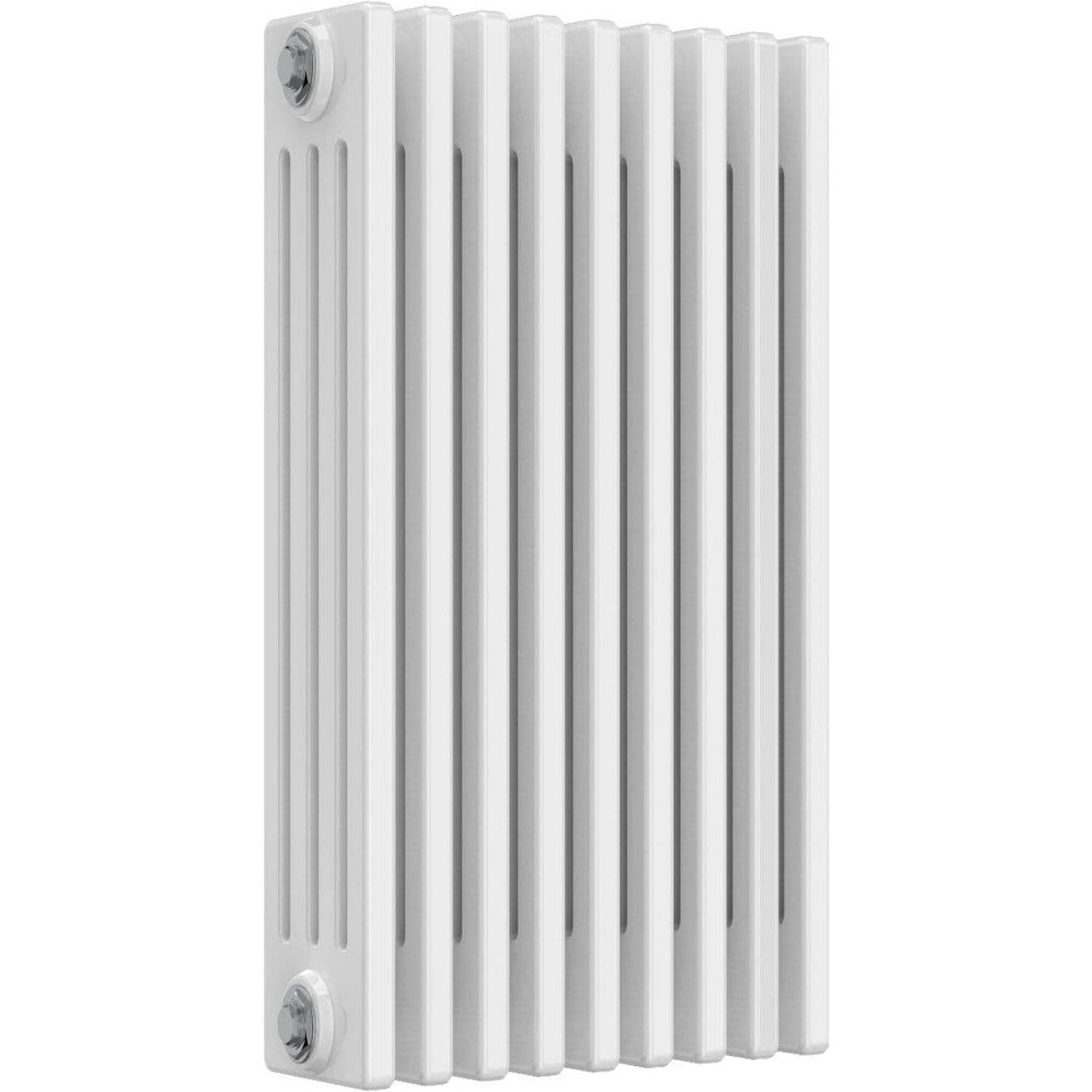Aquarius Bathrooms Column Radiator 750mm x 425mm Aquarius Foundry Horizontal 4 Column Radiator in White