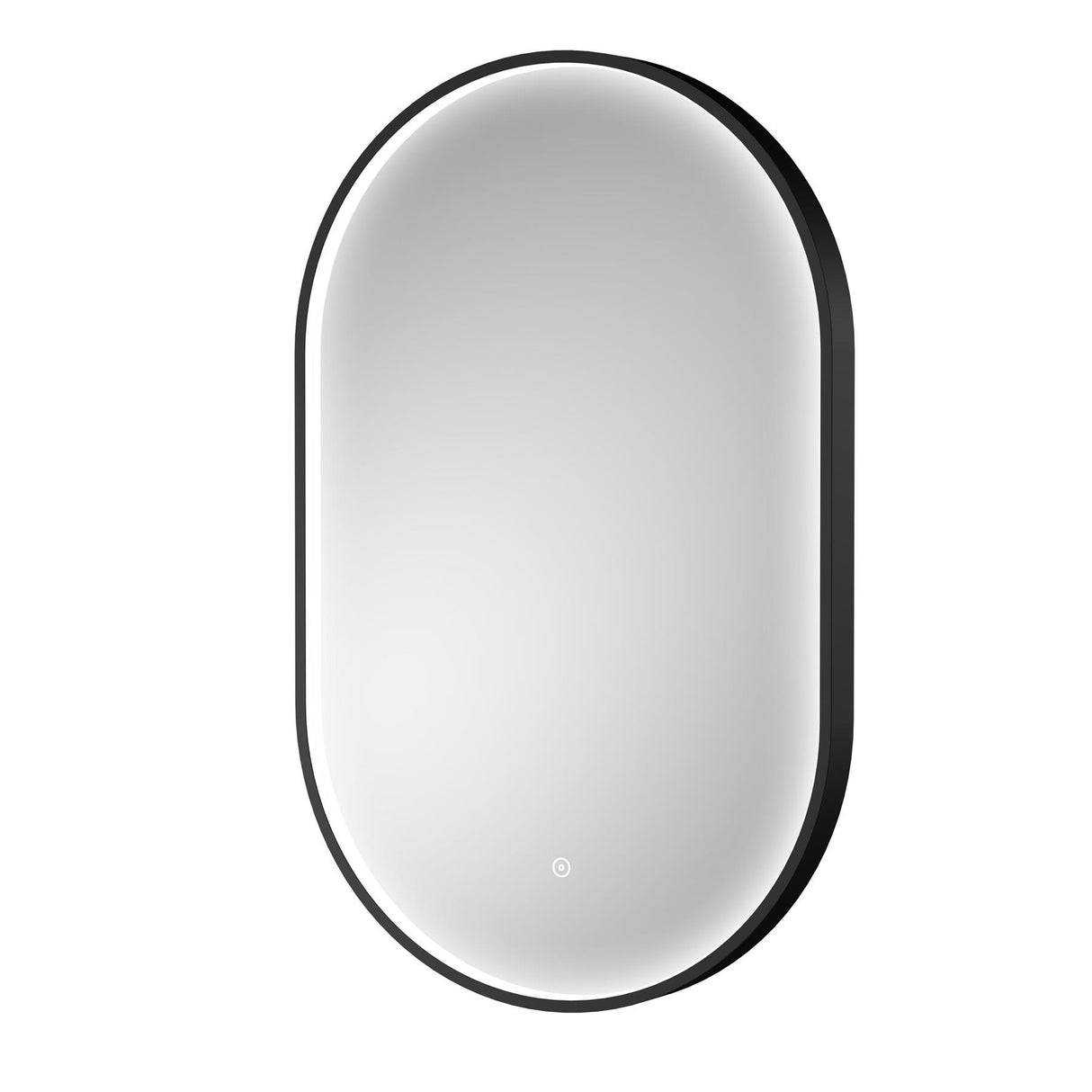 Aquarius Lumine Inset Framed LED Touch Sensor Pill Mirror - 800 x 500mm