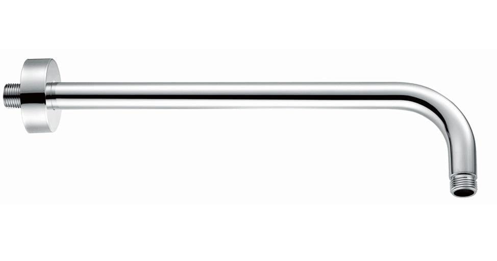 Aquarius Bathrooms Shower Arm Aquarius RainLux 300MM Round Wall Shower Arm Chrome AQRL01CR