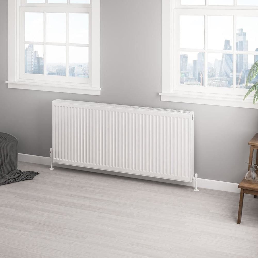 Aquarius Type 22 Compact Panel Radiator in Gloss White