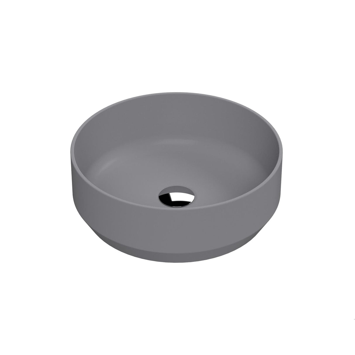 Aquarius Bathrooms Countertop Basin Aquarius Sirona Round Matt Countertop Basin 350mm