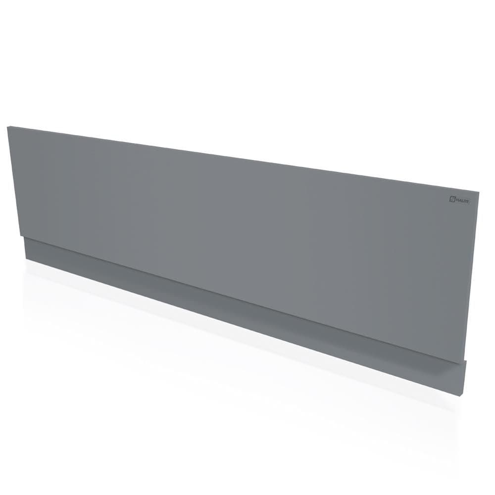Aquarius Bathrooms Bath Panel 1900 x 550mm Aquarius Halite Waterproof Front Bath Panel in Matt Grey