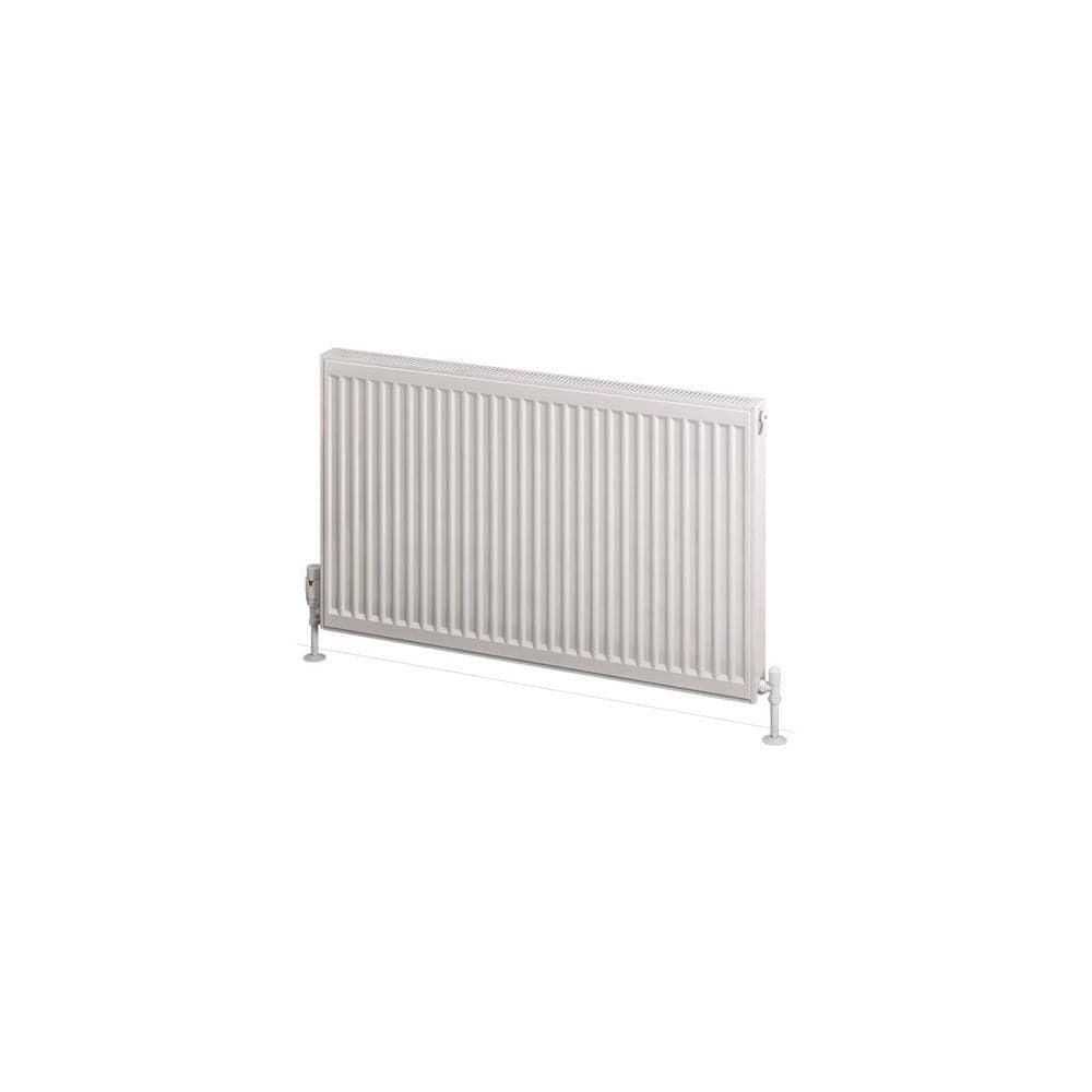 Aquarius Type 21 Compact Panel Radiator In Gloss White