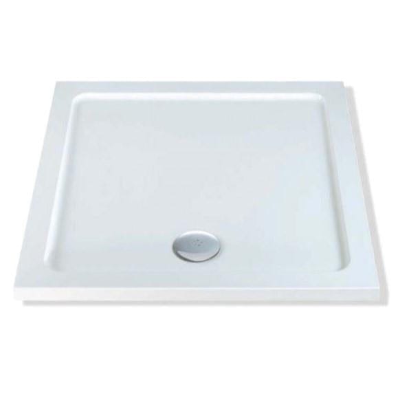 Aquarius Bathrooms Shower Tray Aquarius Vital Stone Resin Square Shower Tray