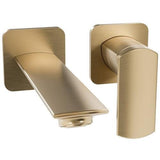 Aquarius Bathrooms Wall Mounted Basin Tap Aquarius Varda Wall Mounted 2 Hole Basin Mixer Tap
