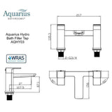 Aquarius Hydro Bath Filler Tap