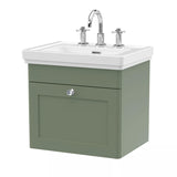 Aquarius Wall Mounted Vanity Unit Aquarius Leighton 500mm Wall Mounted One Drawer Vanity Unit with Basin