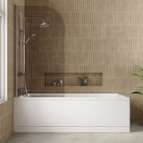 Aquarius Bathrooms Bath Panel 1800mm Aquarius Urbano Standard Bath Panel in White
