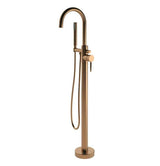 Aquarius Bathrooms Freestanding Bath Filler Aquarius Zanelli Floorstanding Bath Shower Mixer Tap with Shower Kit