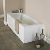 Aquarius Bathrooms Single Ended Bath 1600 x 700mm Aquarius Elter Single Ended Bath With Legs Set