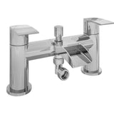 Aquarius Bathrooms Bath Shower Mixer Chrome Aquarius Niagara Waterfall Bath Shower Mixer with Kit