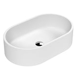 Aquarius Bathrooms Countertop Basin Aquarius Sirona Oval Matt Countertop Basin 565mm