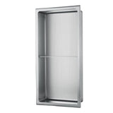 Aquarius Bathrooms Shelf Stainless Steel / 610 x 305mm Aquarius Shower Niche