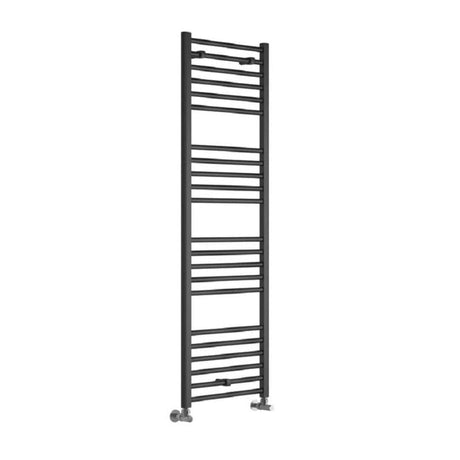 Aquarius Bathrooms Ladder Rail Aquarius Graph High Heat Output Straight Ladder Rail in Anthracite