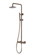 Aquarius RainLux Cool Touch Adjustable Round Exposed Shower Valve and Kit