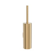 Aquarius Bathrooms Toilet Brush Brushed Brass Aquarius Mio Wall Mounted Toilet Brush and Holder