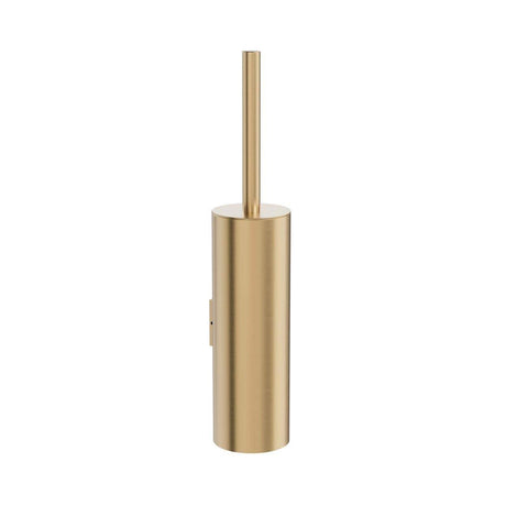 Aquarius Bathrooms Toilet Brush Brushed Brass Aquarius Mio Wall Mounted Toilet Brush and Holder