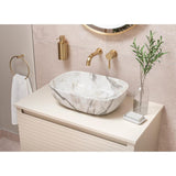 Aquarius Bathrooms Wall Mounted Vanity Unit Aquarius Contour 615mm Wall Mounted One Drawer Vanity Unit with Worktop