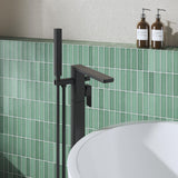 Aquarius Bathrooms Freestanding Bath Filler Aquarius Tetra Freestanding Bath Mixer Tap with Pencil Shower Handset