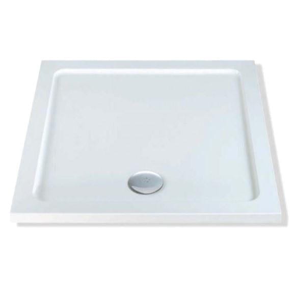Aquarius Bathrooms Shower Tray Aquarius Vital Stone Resin Square Shower Tray
