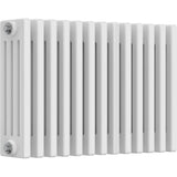 Aquarius Bathrooms Column Radiator Aquarius Foundry Horizontal 4 Column Radiator in White