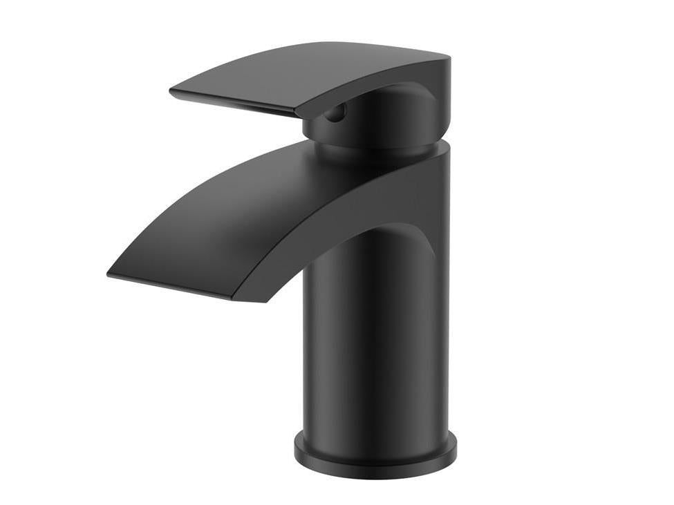 Aquarius Arc Mono Basin Mixer Tap with Waste