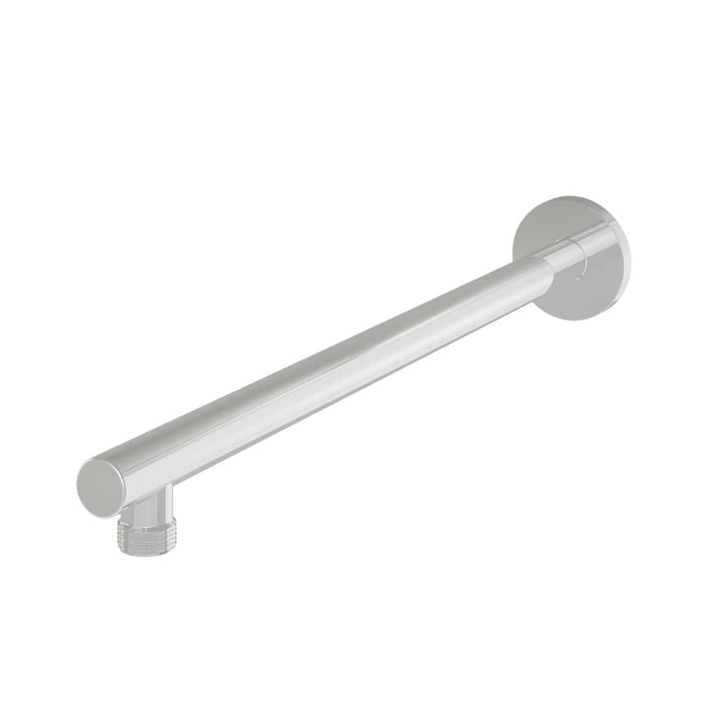 Aquarius Bathrooms Shower Arm Aquarius Modern Round Fixed Over Head Shower Arm Chrome AQ601007