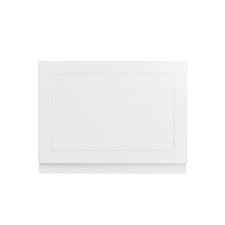 Aquarius Bathrooms Bath Panel 700mm Aquarius Halite Waterproof Traditional Shaker End Bath Panel in White Gloss