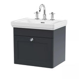 Aquarius Wall Mounted Vanity Unit Aquarius Leighton 500mm Wall Mounted One Drawer Vanity Unit with Basin
