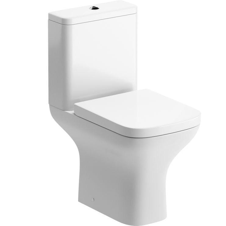 Aquarius Vanity Unit Aquarius Sophie 605mm Wall Hung Vanity Unit, Close Coupled Toilet, Tap and Fittings Bundle