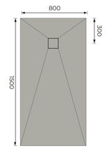 Aquarius Bathrooms Wetroom Tray Aquarius LevAqua Wetroom Tray with End Drain Complete Kit