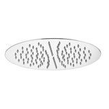 Aquarius Bathrooms Concealed Shower Set Aquarius RainLux Round 2 Outlet Shower Set with Shower Head and Single Function Handset