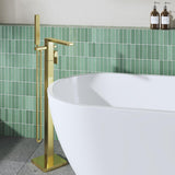 Aquarius Bathrooms Freestanding Bath Filler Aquarius Tetra Freestanding Bath Mixer Tap with Pencil Shower Handset