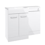 Aquarius Bathrooms Vanity Unit Suite Aquarius Urbano Premium 1000mm Vanity Unit  Suite (with Back to Wall Toilet)