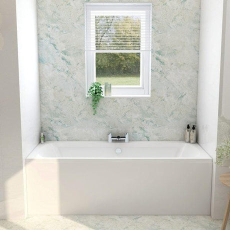 Aquarius Bathrooms Double Ended Bath Aquarius Agar Double Ended Reinforced Bath