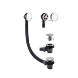 Aquarius Hydro Complete Bath Brassware Pack with Basin Mixer, Bath and Shower Mixer