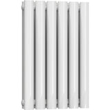 Aquarius Bathrooms Column Radiator 600 x360mm / White Aquarius Athens Horizontal Double Column Radiator