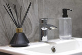 Aquarius Arc Mini Mono Basin Mixer Tap with Waste