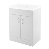 Aquarius Floor Standing Vanity Unit Aquarius Adelaide Floor Standing Vanity Unit with 1 Tap Hole Ceramic Basin