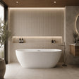 Aquarius Bathrooms Modern Freestanding Bath Aquarius Drift Double Ended Freestanding Bath