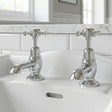 Aquarius Bathrooms Pillar Basin Tap Aquarius Medway Basin Pillar Taps (Pair) in Chrome