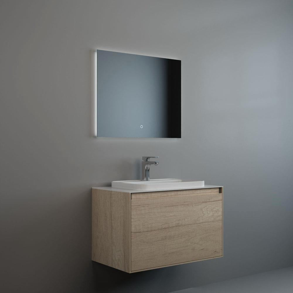 Aquarius KF-Series One Drawer 800mm Vanity Unit with Countertop