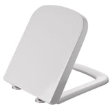 Aquarius Bathrooms Close Coupled Toilet Aquarius Sequoia Rimless Close Coupled Open Back Comfort Height Toilet with Soft Close Seat